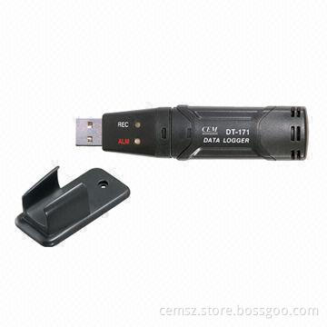 Temperature Data Logger with 3.6V Lithium Battery and CD Software